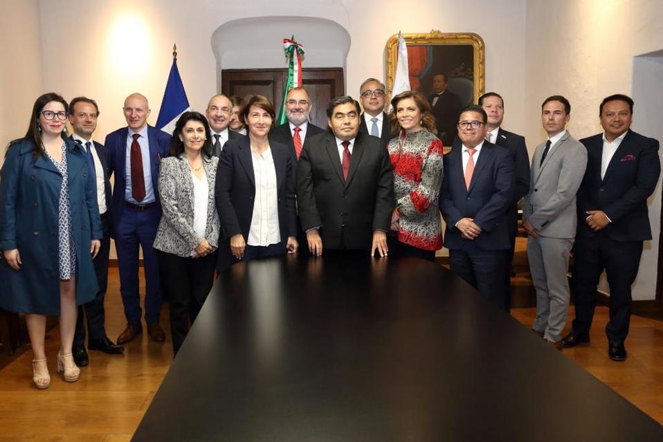 La embajadora francesa Anne Grillo refirió que en Puebla hay una comunidad muy bien cuidada (Especial)