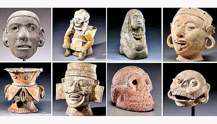 Las piezas de la colección que serán subastadas hoy. Especial