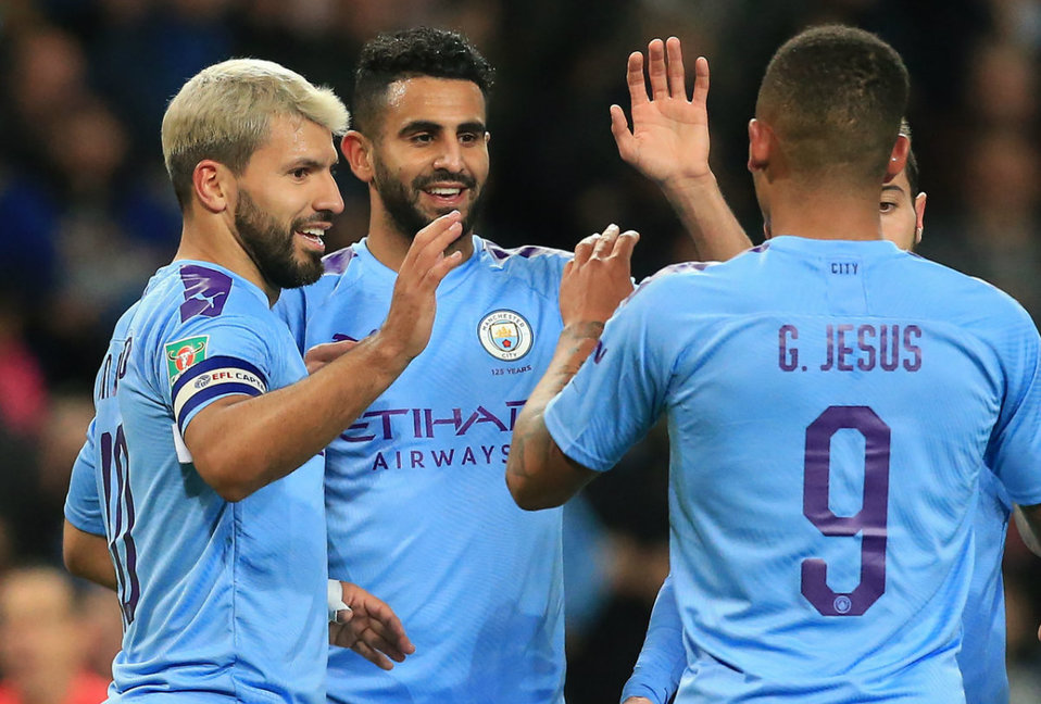 Manchester City venció al Southampton (AFP)