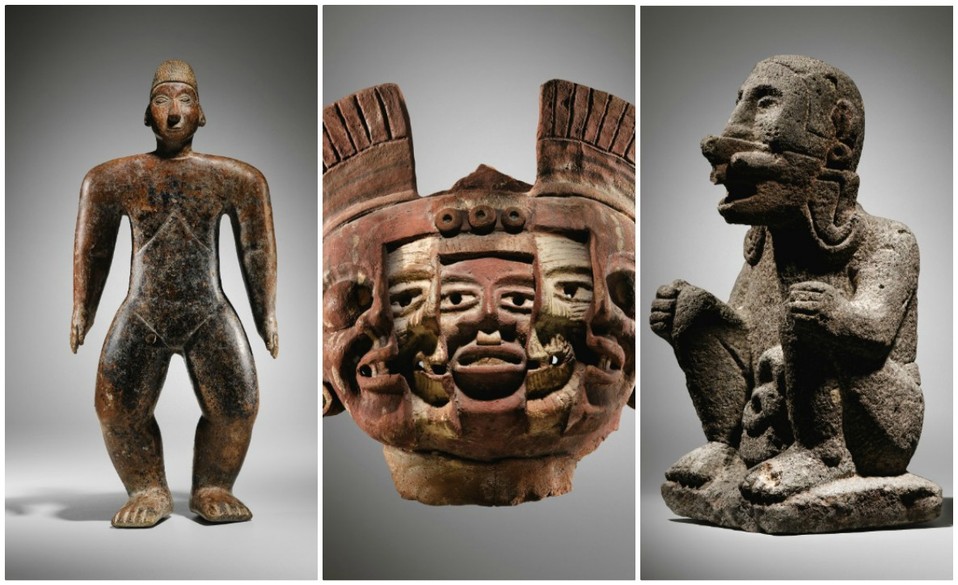 Algunas de las piezas que estarán en subasta. (Sotheby's)