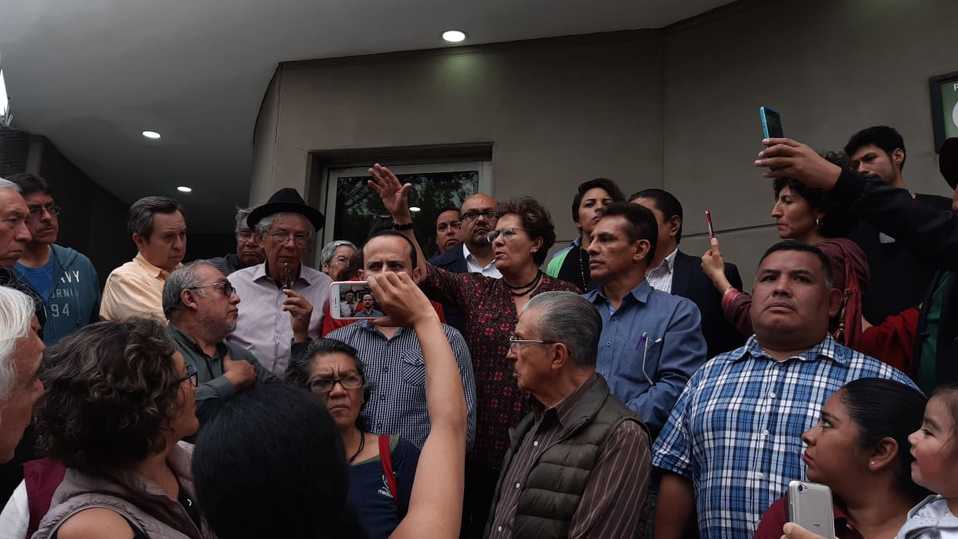 Bertha Luján calificó de "históricamente terrible" el fallo del Tribunal Electoral. (Liliana Padilla)
