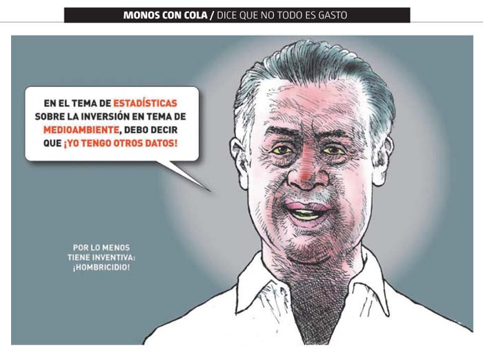 Dice que no todo es gasto