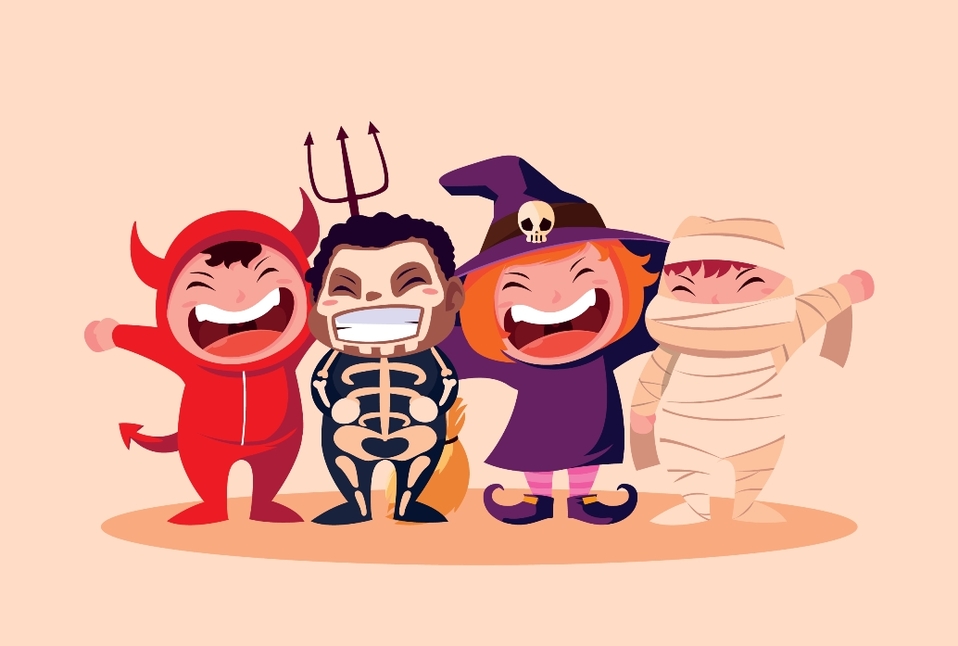En Halloween se usan disfraces, ¿pero sabes el motivo? (Shutterstock).