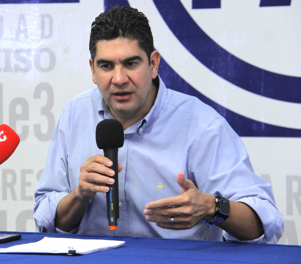 Jesús de León Tello, presidente del Comité Ejecutivo Estatal de Coahuila. (Milenio Digital)
