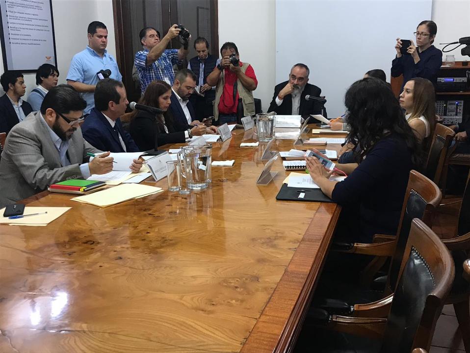 La Junta de Coordinación Política del Congreso de Jalisco aprobó que Enrique Alfaro acuda al poder legislativo. (Ramón Gutíerrez)