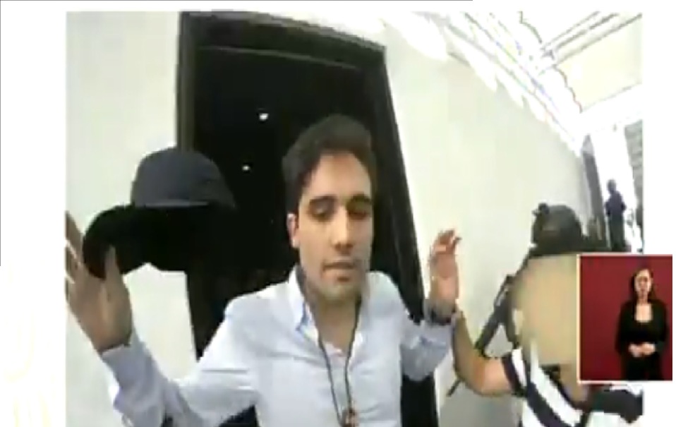 Así fue la retención de Ovidio Guzmán, hijo de 'El Chapo', en Culiacán, Sinaloa. (Captura de Pantalla)