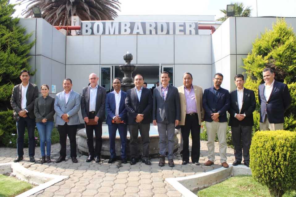 Reunión con miembros de la Asociación Mexicana de Ferrocarriles. (Cortesía)