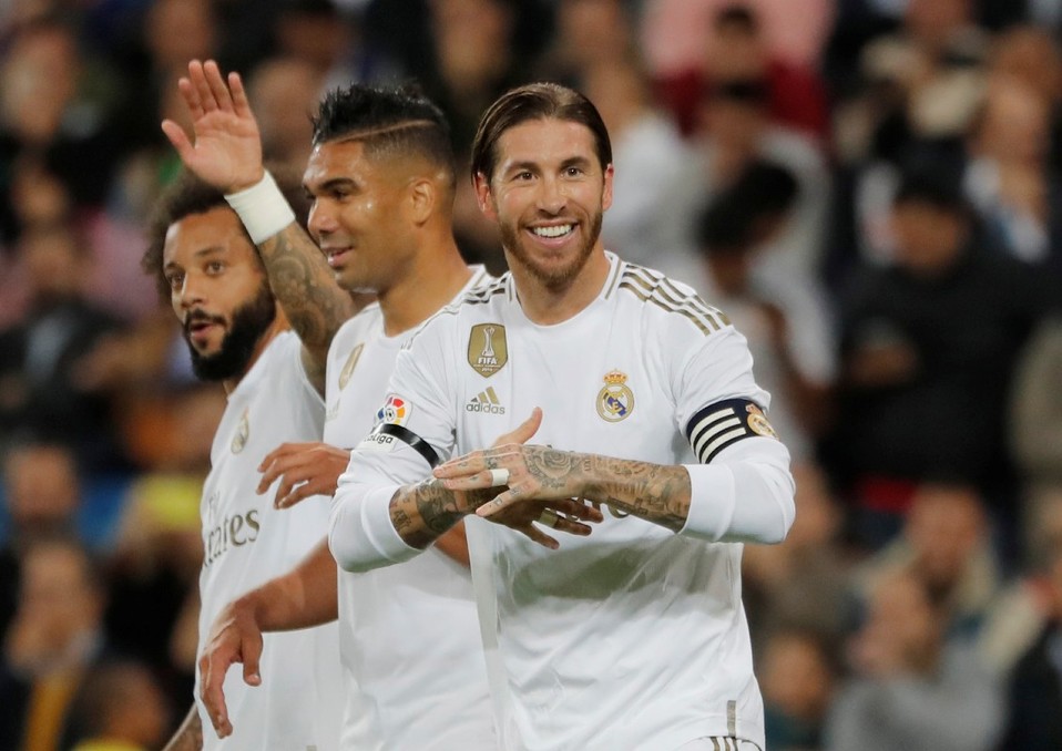 Sergio Ramos marcó el tercer gol del encuentro (Reuters)