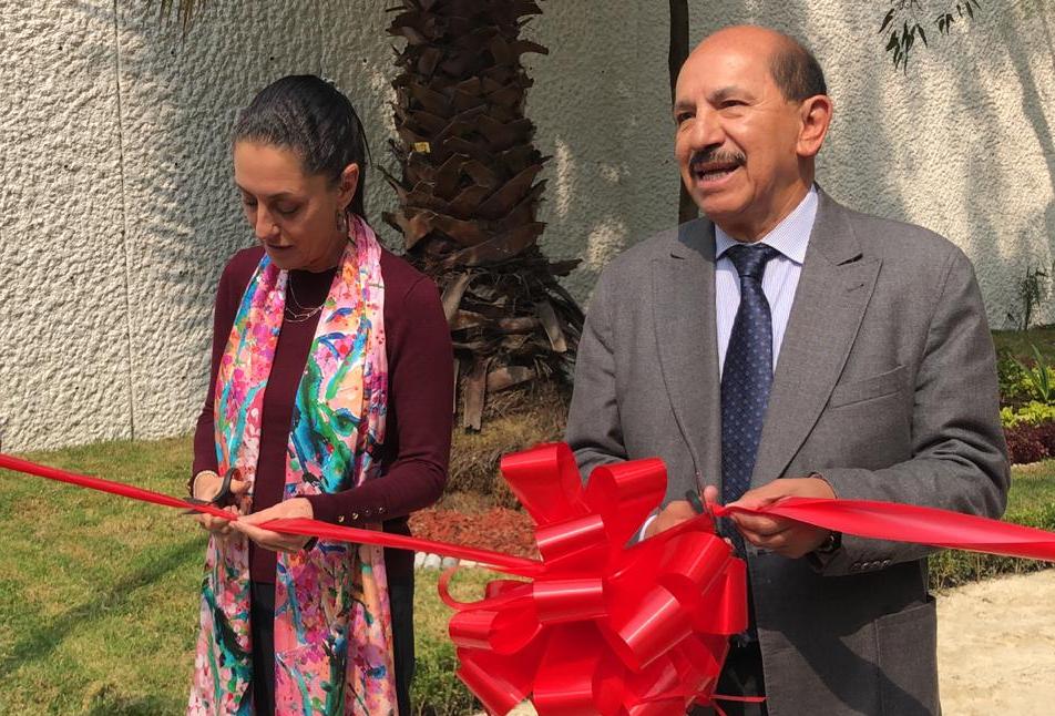 Sheinbaum inauguró una nueva alberca en Ciudad Deportiva. | Cuartoscuro