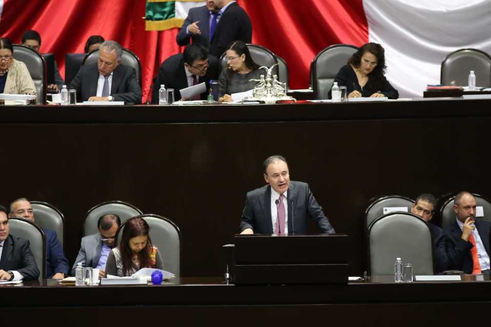 Alfonso Durazo comparece ante la Cámara de Diputados/Octavio Hoyos.