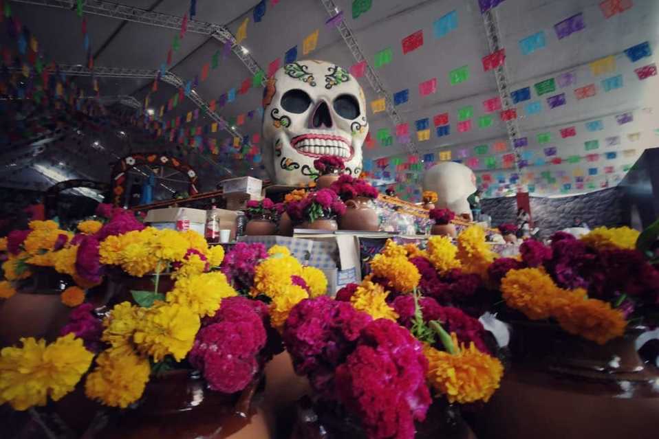 Altar de día de muertos 2019. (Cortesía)
