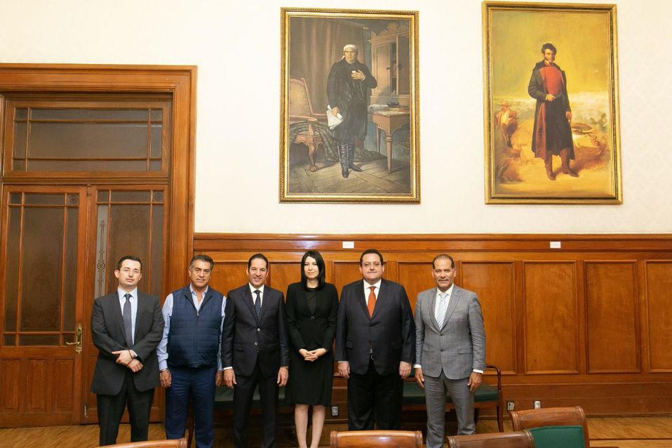 Domínguez Servién se reunió en Palacio Nacional con el secretario de Hacienda y Crédito Público. (Especial)