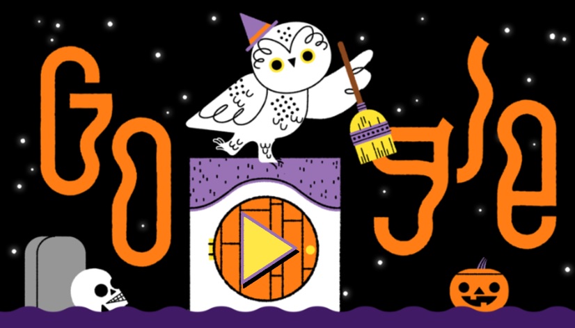 Halloween 2019 llegó y Google lo celebra con un doodle interactivo. (Google)