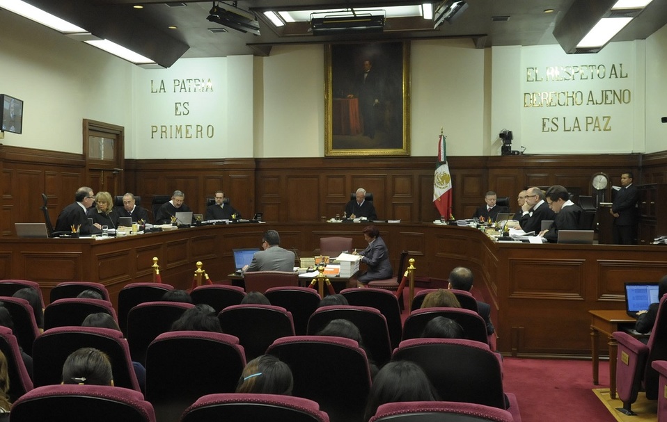 Imagen de archivo de sesión del pleno de la Suprema Corte de Justicia de la Nación (Cuartoscuro)