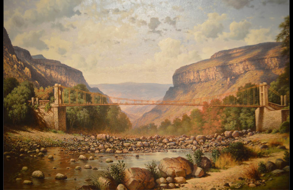 Puente de Arcediano de Alfredo Gómez, incluida en la muestra (Gustavo Rodríguez).