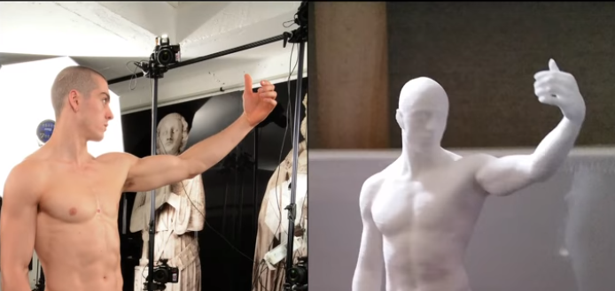 Unesco quería que escultor tapara su obra con ropa interior en País. (Captura de Pantalla)