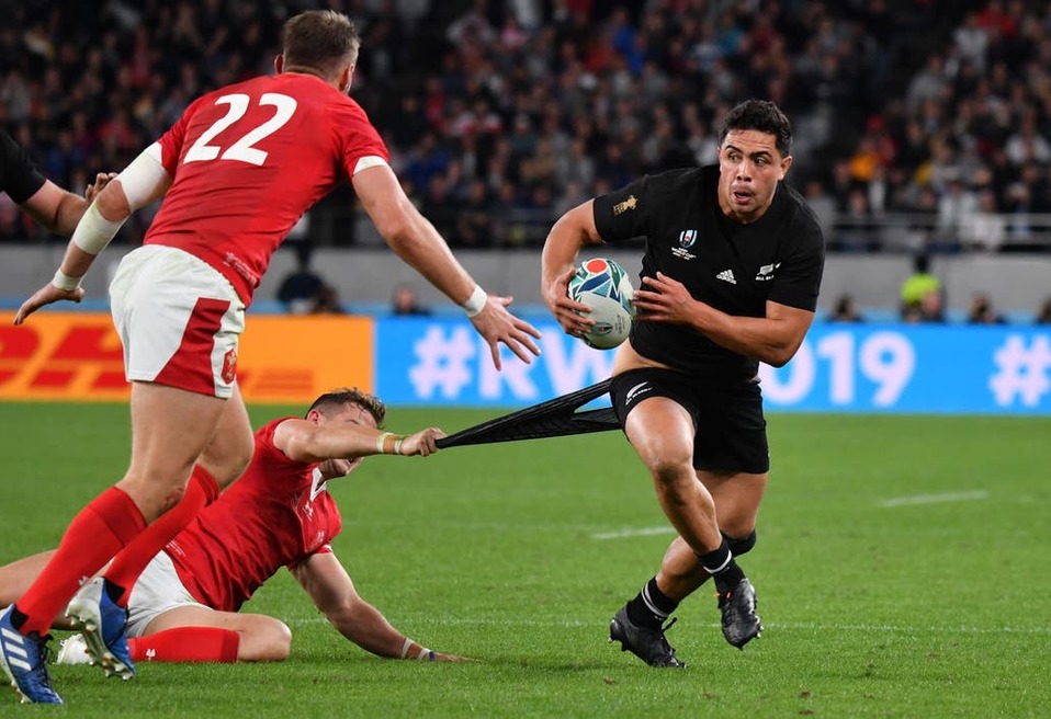 Los All Blacks se quedan con el tercer lugar del Mundial de Rugby (AFP)