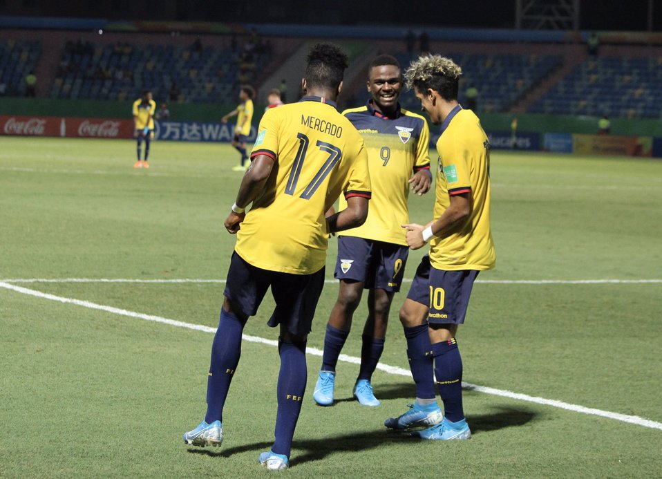 Ecuador asegura el pase a la siguiente fase del Mundial Sub 17 (Twitter: @FEFecuador)