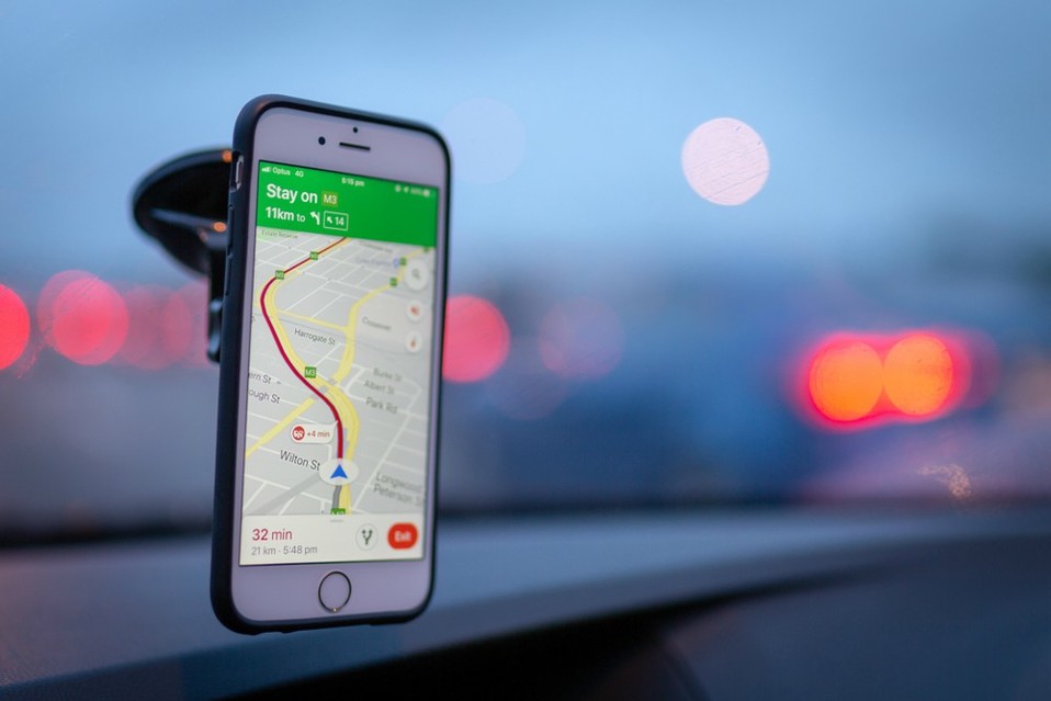 Google Maps (Shutterstock).