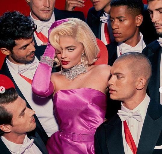 Kylie Jenner se disfrazó de Marilyn Monroe por Halloween. (Instagram: kyliejenner)