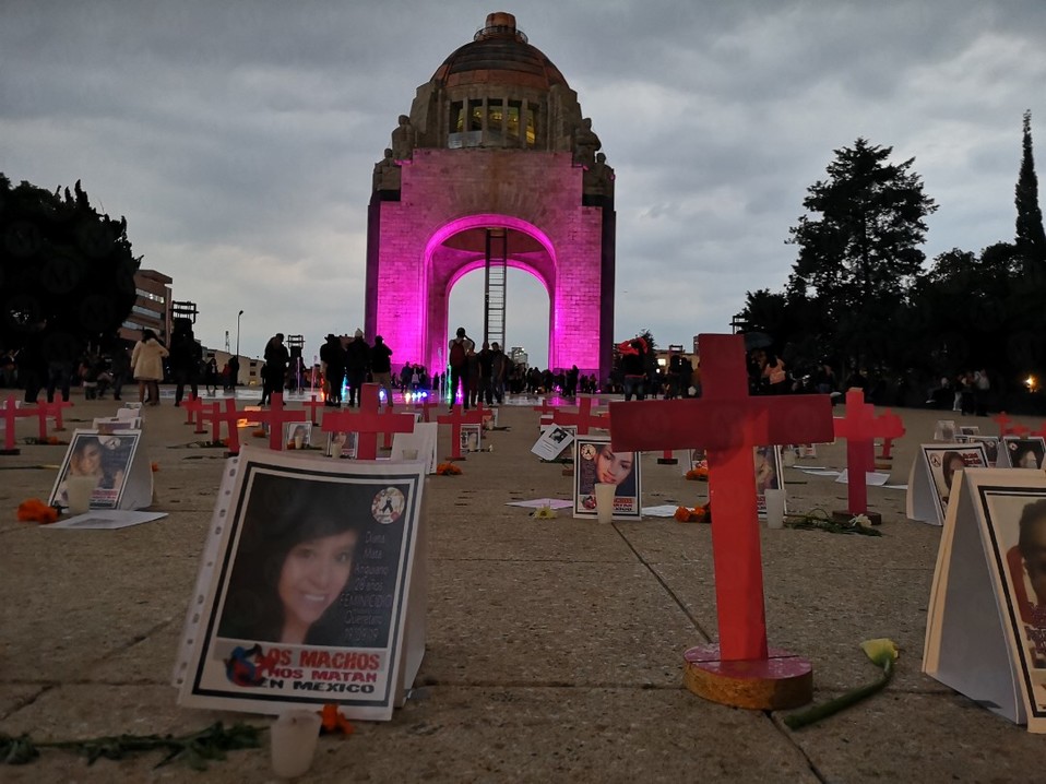 Víctimas de feminicio y desaparición forzada protestaron en calles de la Ciudad de México | Jorge Becerril