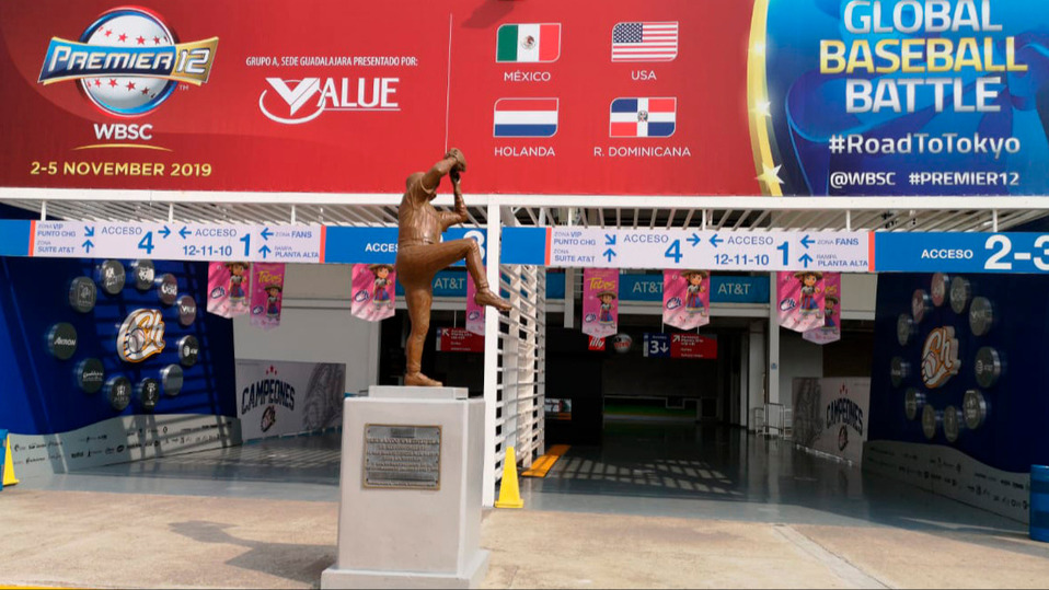 Lluvia aplazó partido de México ante República Dominicana (Foto: Tomada de premier12.wbsc.org)