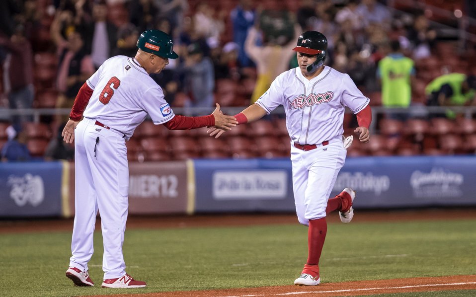 México debuta con el pie derecho ante República Dominicana (Foto: Tomada de premier12.wbsc.org)