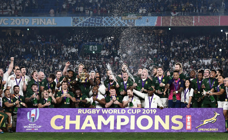 Sudáfrica es el campeón del Mundial de Rugby 2019 (AFP)