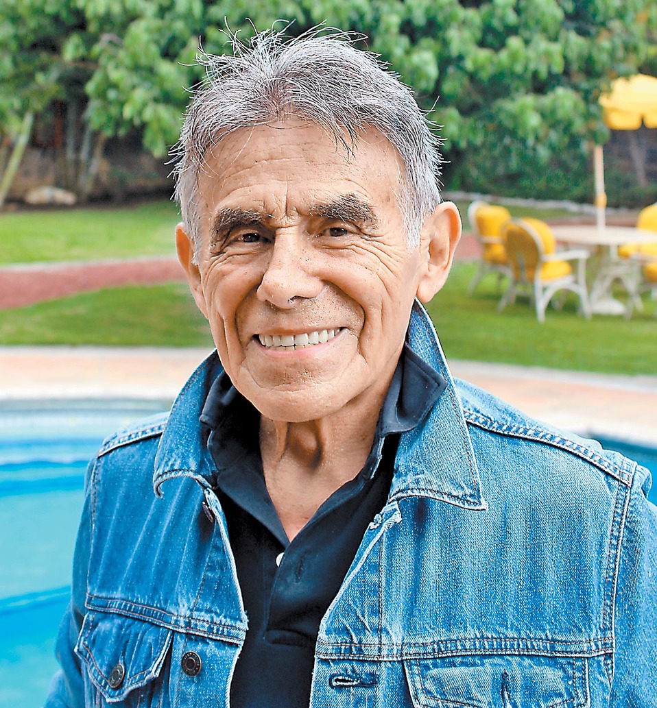 Asegura que es un hombre feliz, ya que tiene amor y salud. (José Luis Medina)