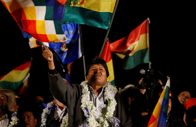 Evo Morales, presidente de Bolivia./ AP