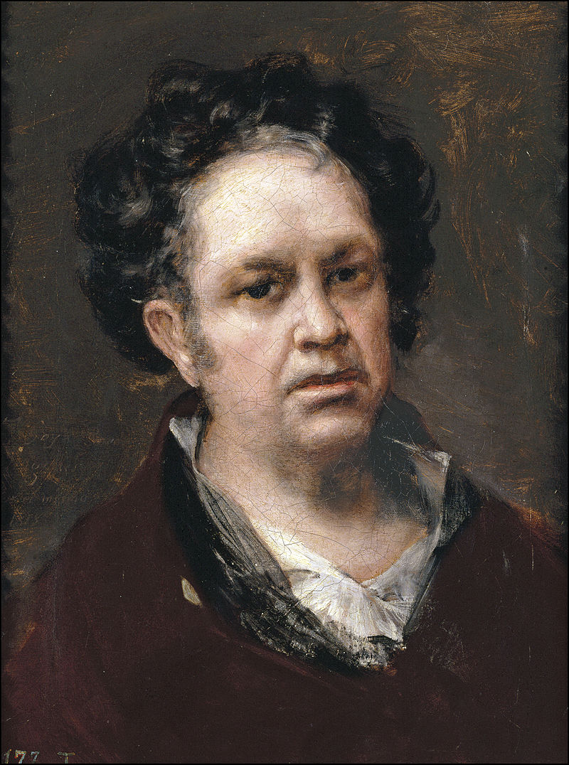 "Autorretrato" de Francisco de Goya. (Especial)