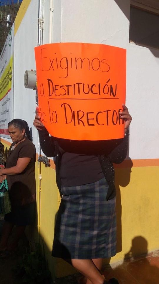 Denunciaron malos tratos de la directora y el supervisor. (Apolonia Amayo)