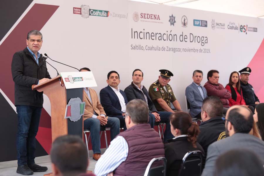El gobernador destacó la participación de las autoridades municipales y de la Fiscalía General de la República. (Notivox Digital)
