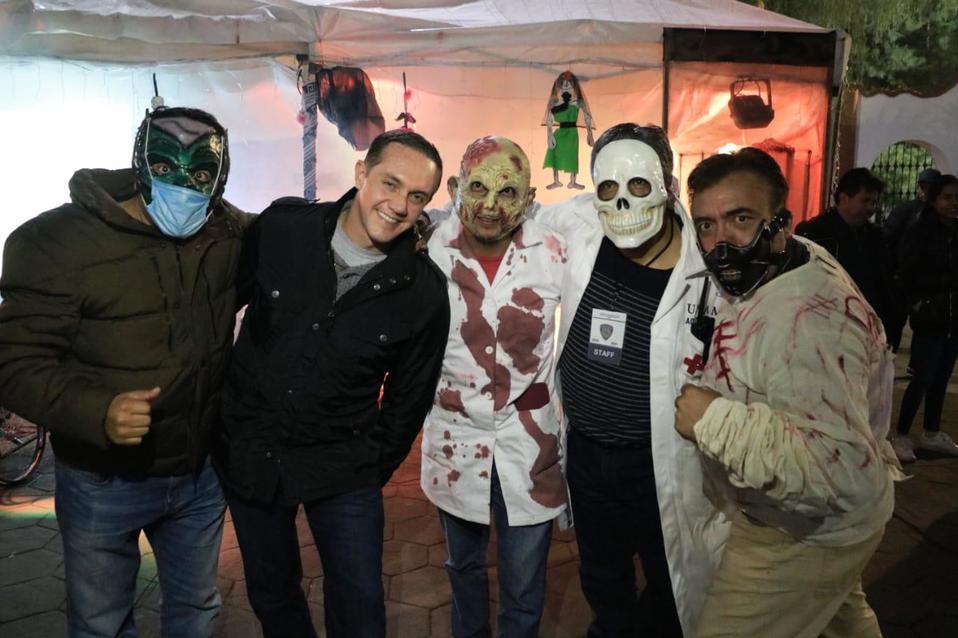 El Hospital del Miedo y la Clínica del Miedo seguirán abiertos en la alcaldía Cuajimalpa hasta el 10 de noviembre. (Cortesía)