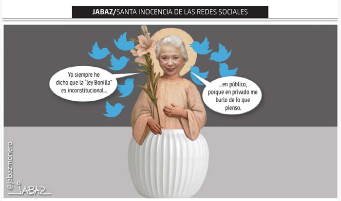 Santa Inoncienta Santa inocencia de las redes sociales- Grupo Milenio