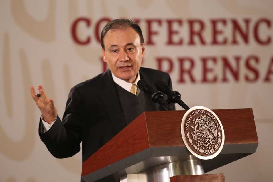 Alfonso Durazo,  secretario de Seguridad y Protección Ciudadana. (Octavio Hoyos)