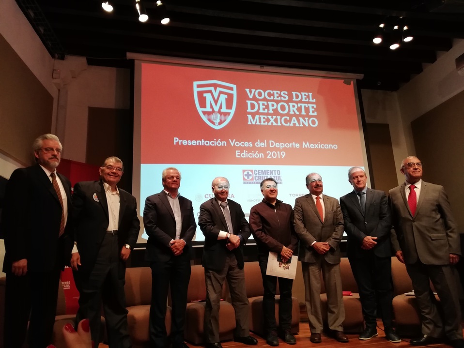 La segunda edición de Voces del Deporte Mexicano será celebrado el próximo 26 de noviembre (Eduardo Espinoza)