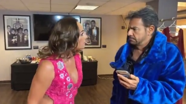 Ludovico y Federica ya vieron el video de Camila Cabello. (Twitter: Eugenio Derbez)