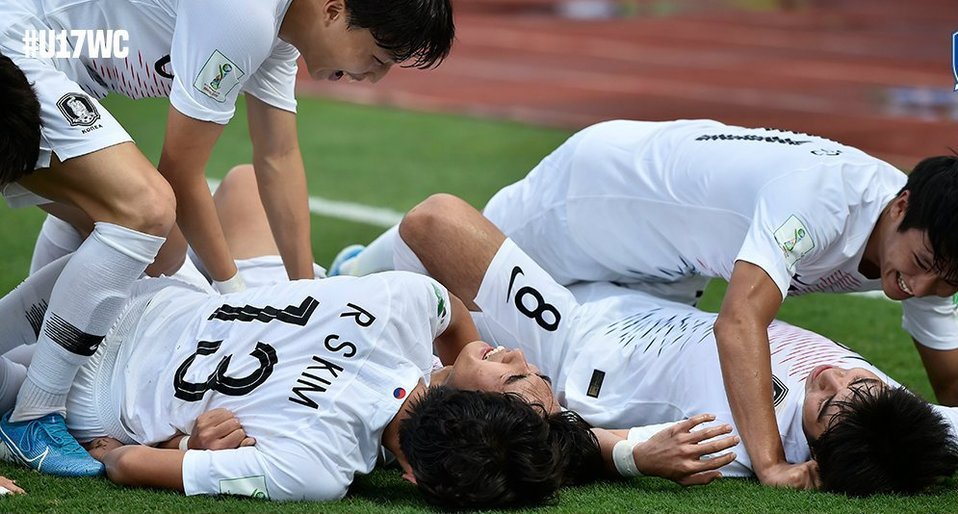 La selección de Corea avanza a la siguiente ronda del Mundial Sub 17 (Twitter: @theKFA)
