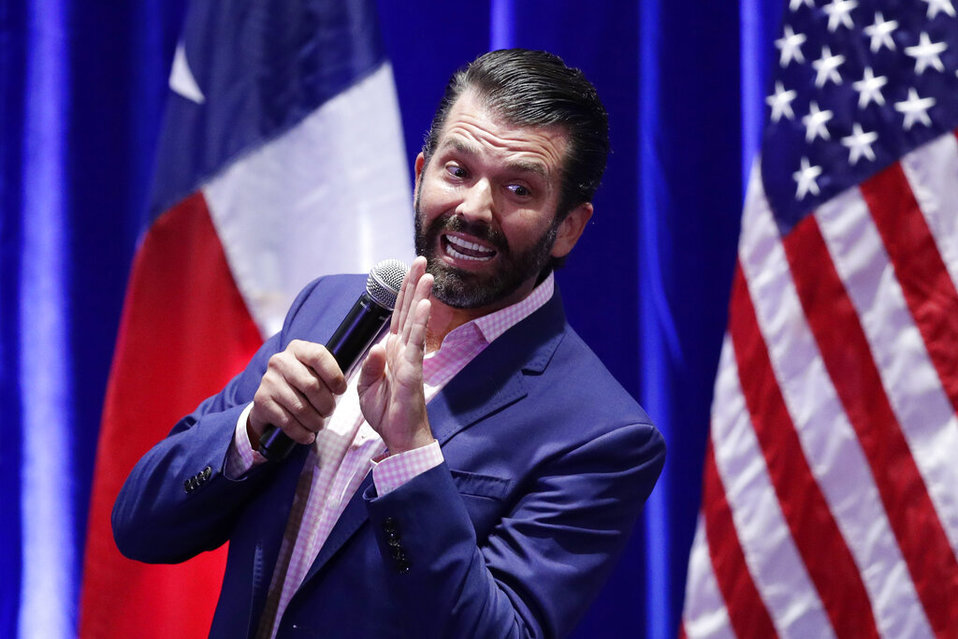 Donald Trump Jr. citó a Breitbart en que Eric Ciamarella es el supuesto informante de la Trama Ucrania. (AP / Archivo)