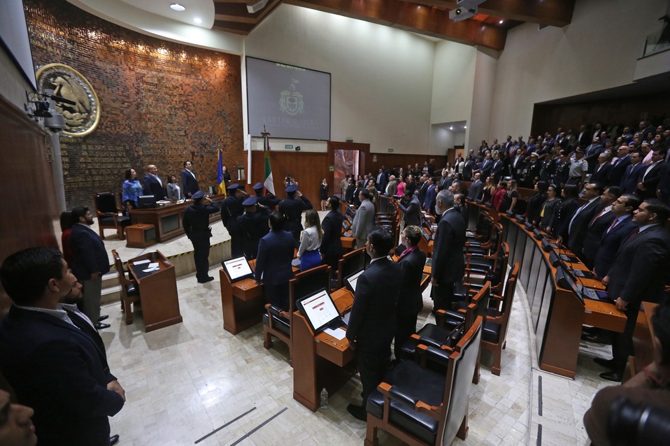 Oposición, reaccionan al informe. (Fernando Carranza)