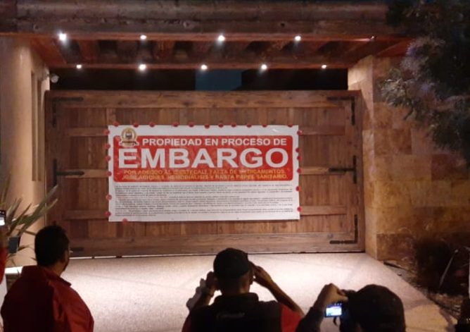 "Embargan” la residencia del ex gobernador de BC. (Said Betanzos)