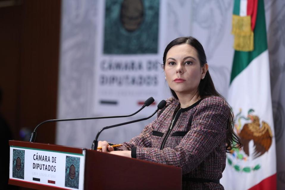La presidenta de la Cámara de Diputados, Laura Rojas.