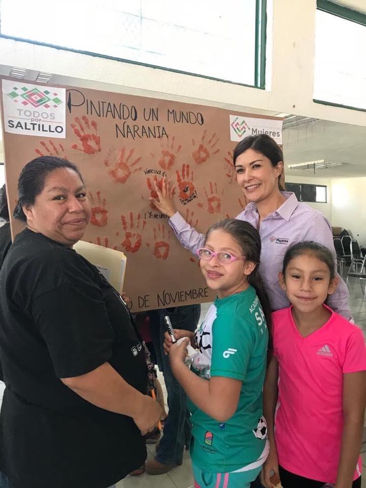 Durante el mes de noviembre,  Saltillo se sumará a la campaña internacional ÚNETE de la ONU Mujeres. (Jessica Rosales)