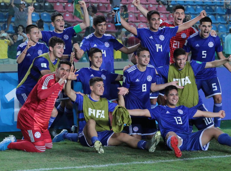 Paraguay avanza a Cuartos de final del Mundial Sub 17 (Twitter: @Albirroja)