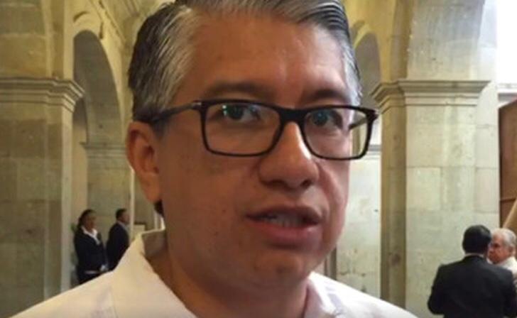 El secretario de la Contraloría y Transparencia Gubernamental, José Ángel Díaz Navarro.
