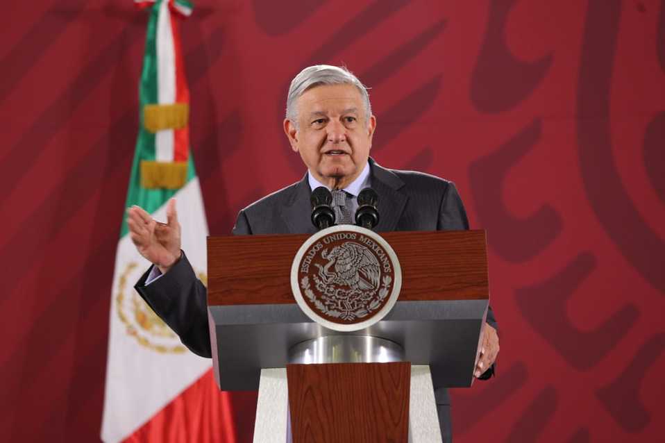 Conferencia de prensa del Presidente. (Omar Franco)