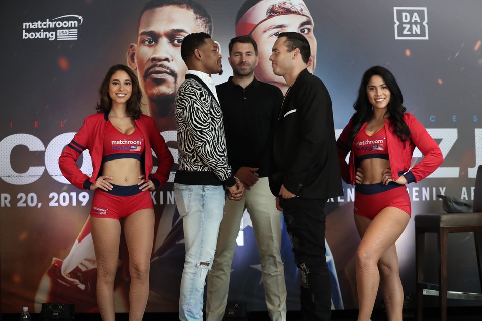 Confirman pelea entre Julio César Chávez Jr. y Daniel Jacobs (Twitter @MatchroomBoxing)
