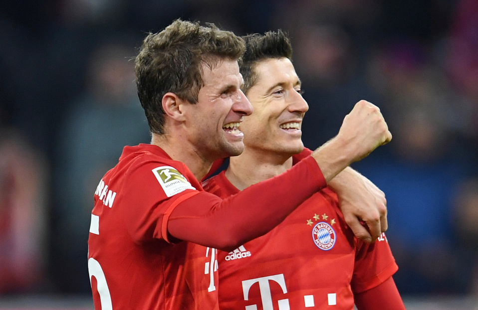 Bayern Múnich goleó al Borussia Dortmund en la Bundesliga (Reuters)