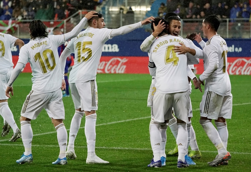 Real Madrid golea al Eibar (Reuters)